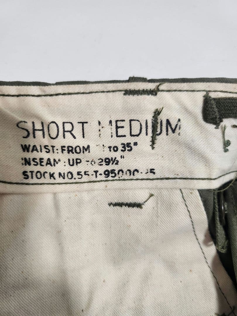 デッド M 51 フィールド パンツ SHORT MEDIUM カーゴ