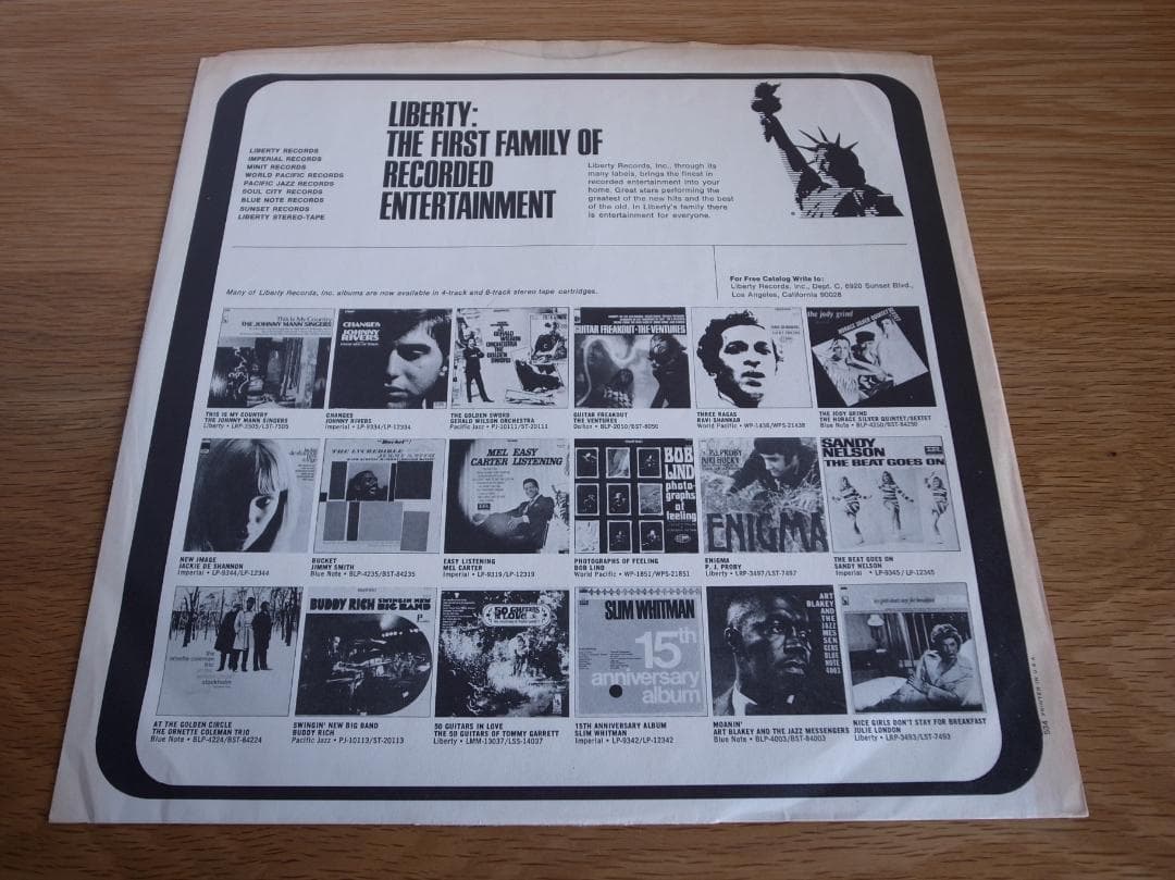 アンドリュー・ヒル ポイント・オブ・ディパーチャー US盤 LP ブルーノート