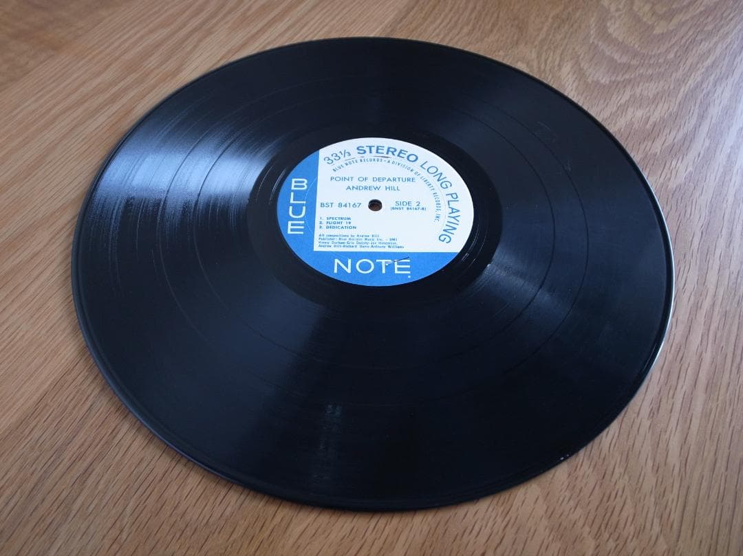 アンドリュー・ヒル ポイント・オブ・ディパーチャー US盤 LP ブルーノート