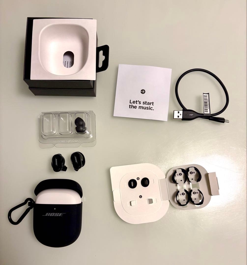 Bose QuietComfort Earbuds II ＋純正シリコンカバー