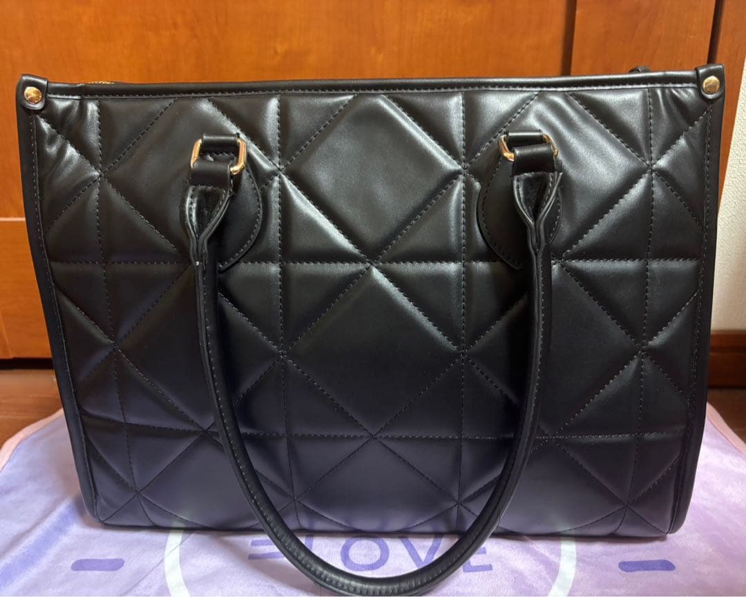 Rosé Muse quilting tote L