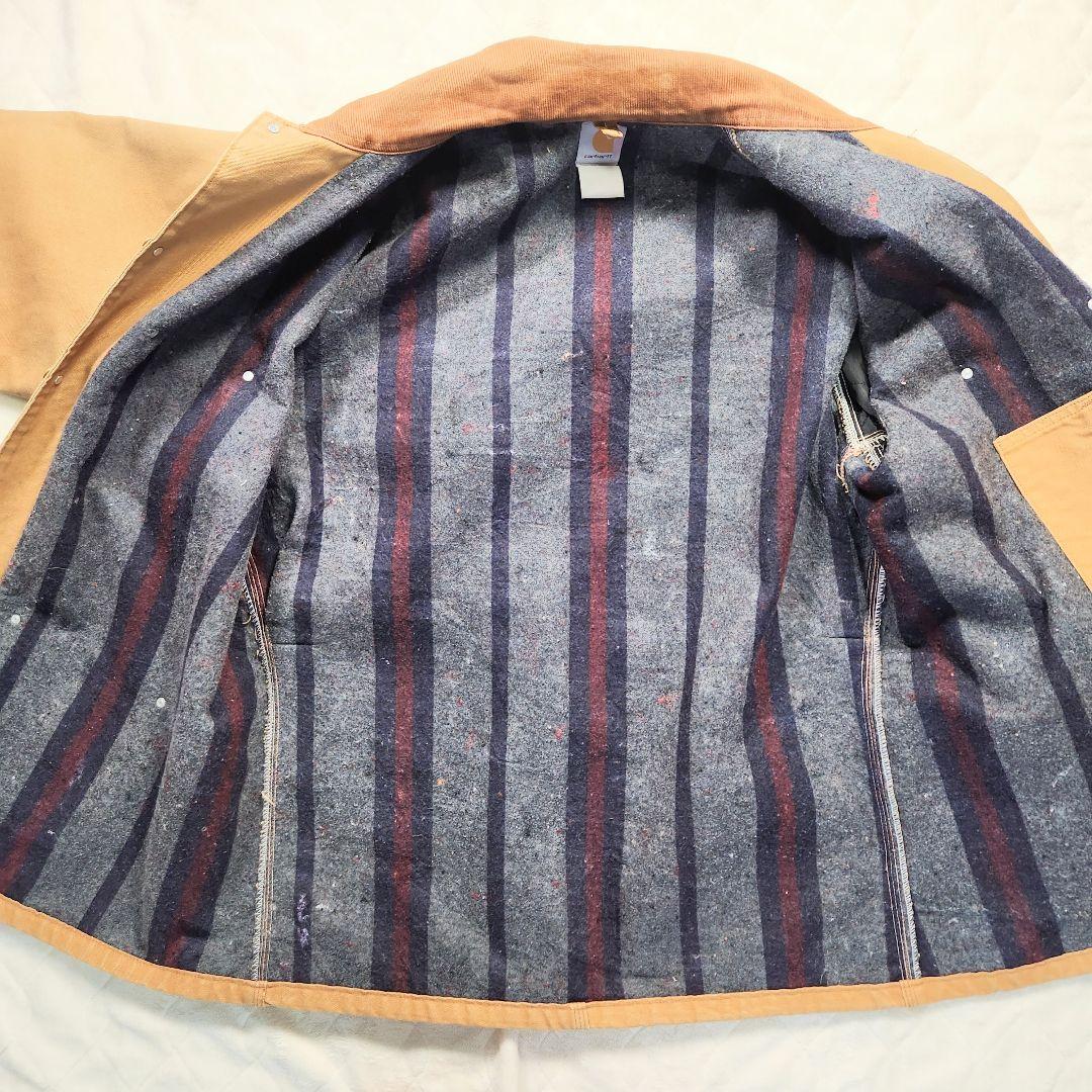 カーハート　カバーオール　ミシガンチョアコート　ダック生地