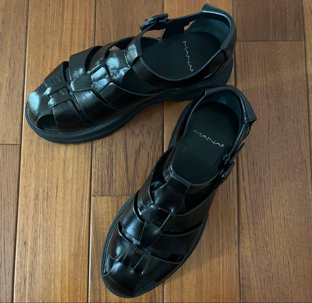 MANA マナ グルカサンダル グルカストラップサンダル 35 23cm