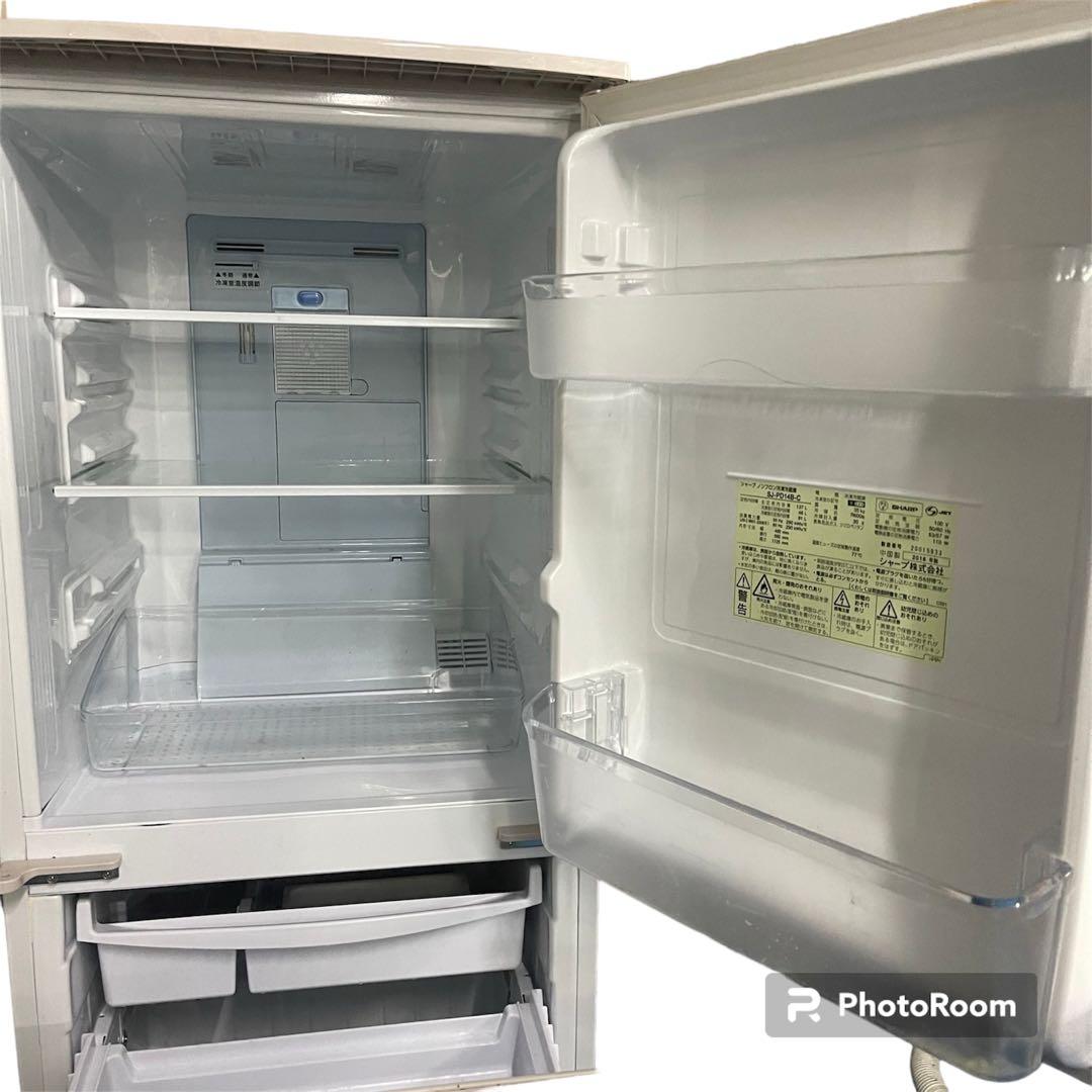 冷蔵庫　SHARP  SJ-PD14B-C  2016年製　ser1  動作品
