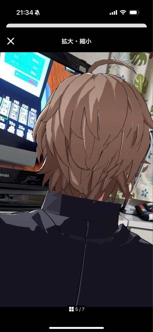 納期1/25　ウィッグオーダー