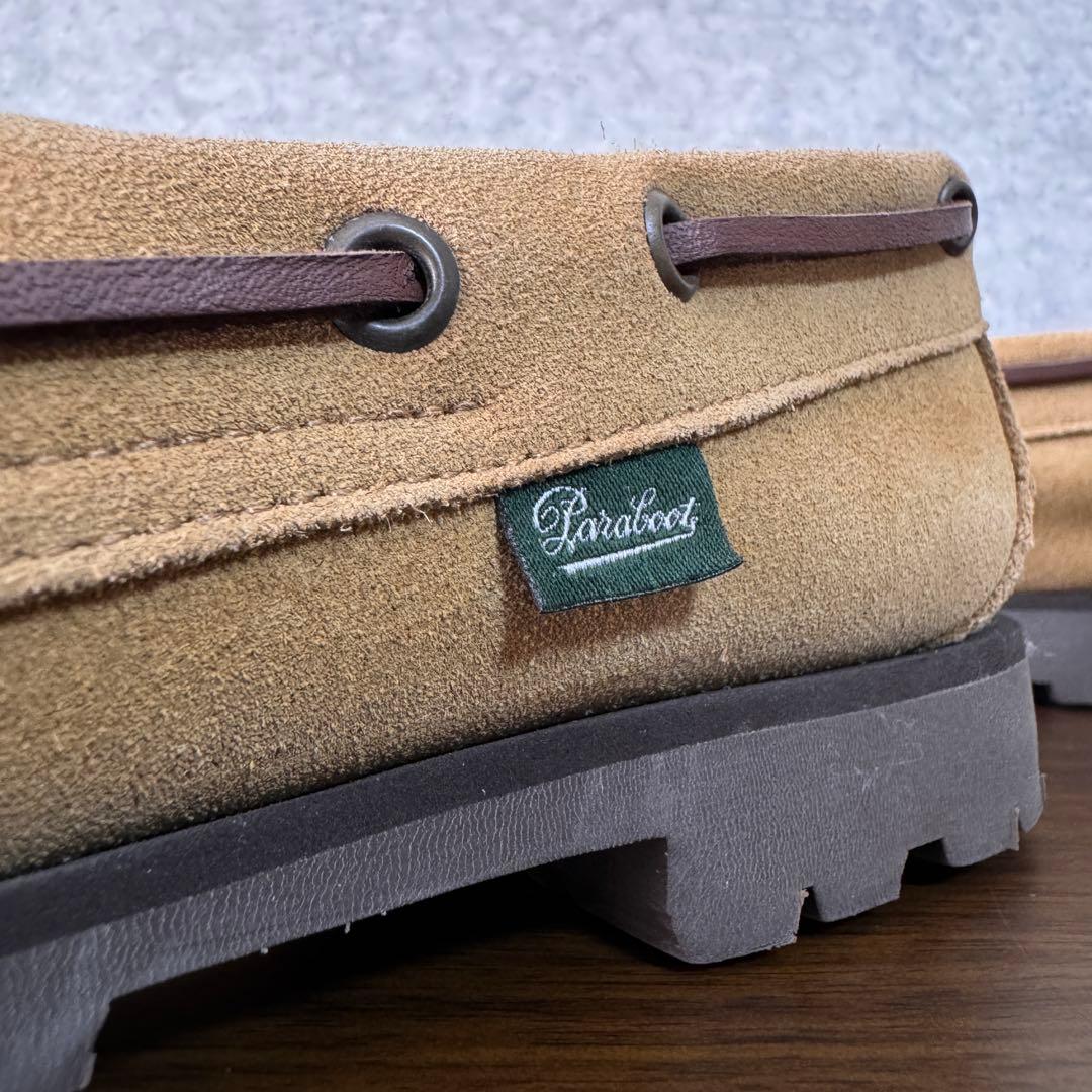 【美品】パラブーツ ユナイテッドアローズ 別注 MALO デッキシューズ