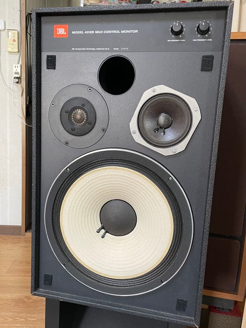 名機！JBL 4312B Mkll コントロールモニタースピーカー ペア！！