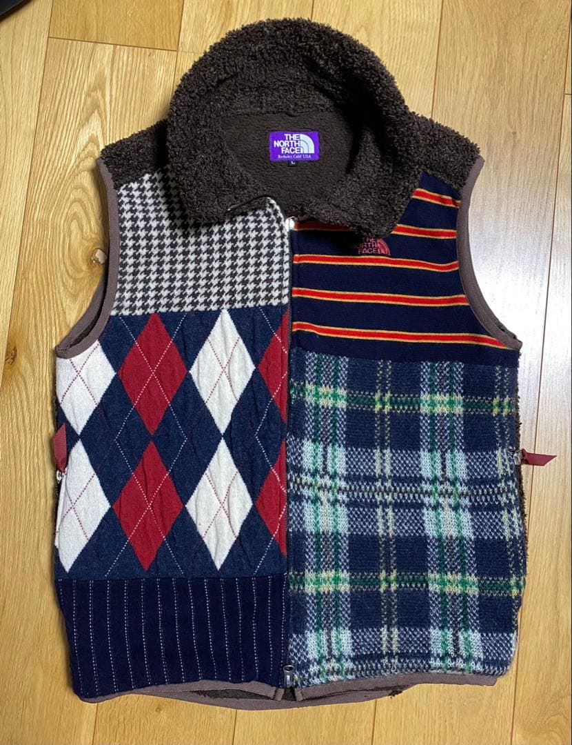 【古着】THE NORTH FACE PURPLE LABEL ベスト