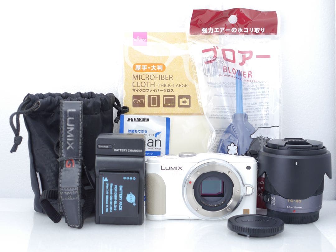 Panasonic LUMIX DMC-GF6 レンズキット ホワイト