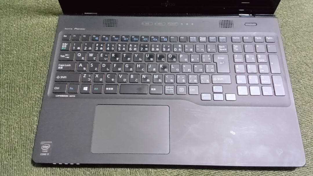 富士通FMV LIFEBOOK AH77/Sタッチパネルoffice付SSD