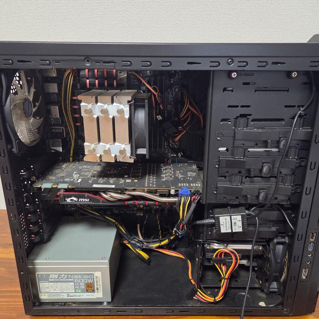 自作ゲーミングPC ジャンク i7-4790 GTX980 電源不安定