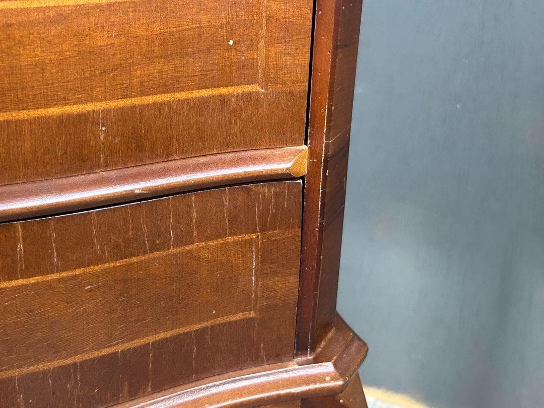 洋風　クラシック　クラシカル　2段チェスト　コンソール　猫脚　アンティーク　IG