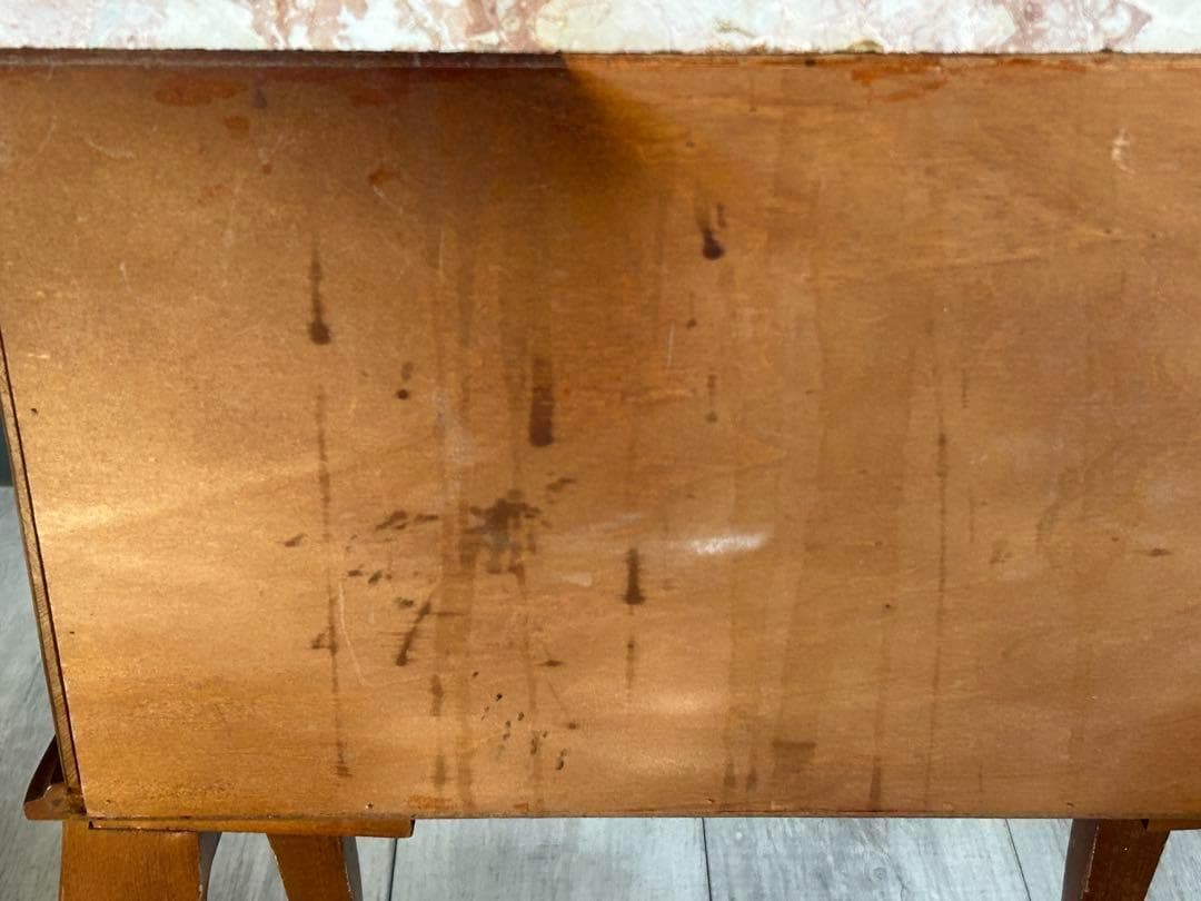 洋風　クラシック　クラシカル　2段チェスト　コンソール　猫脚　アンティーク　IG