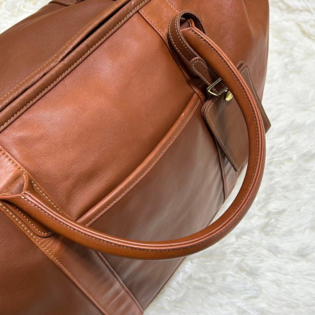 【極美品/超希少】廃盤型　定価20万 コーチ ボストンバッグ 大容量 2way