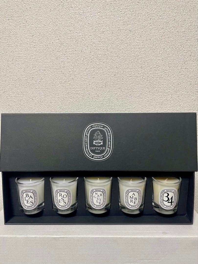【未使用】diptyque 2025ホリデー限定 アロマキャンドル5個セット