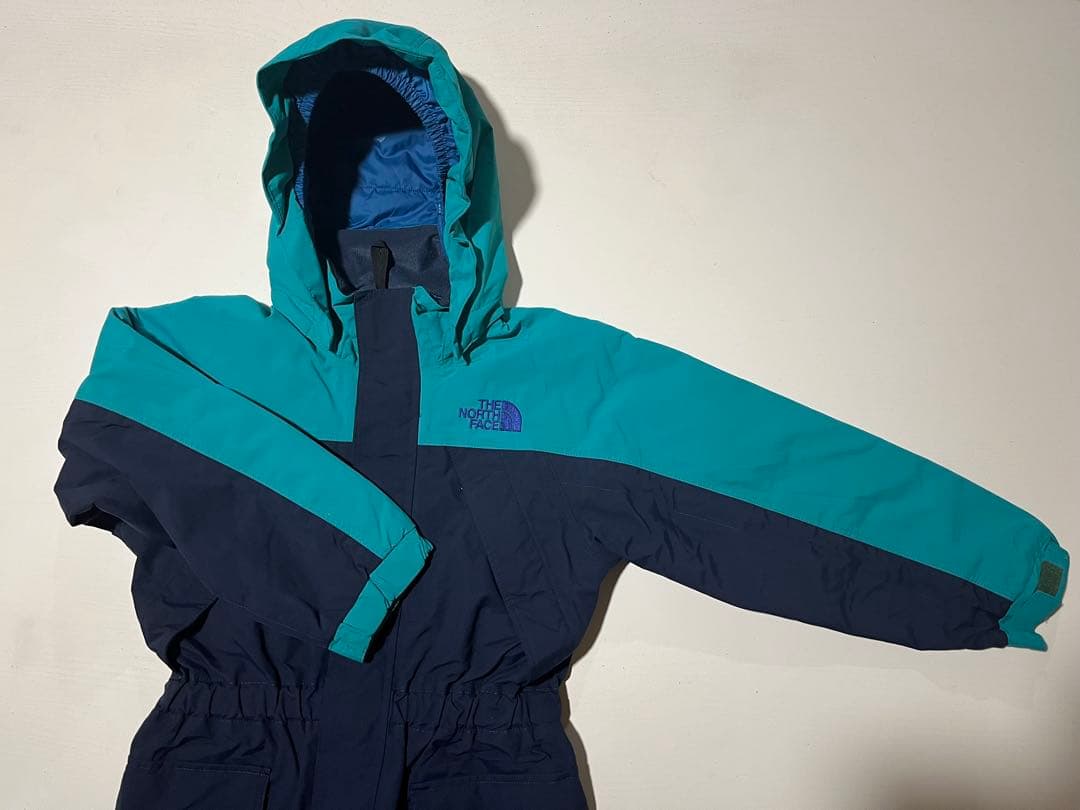 The North Face 子ども用スキーウェア ネイビー/ターコイズ