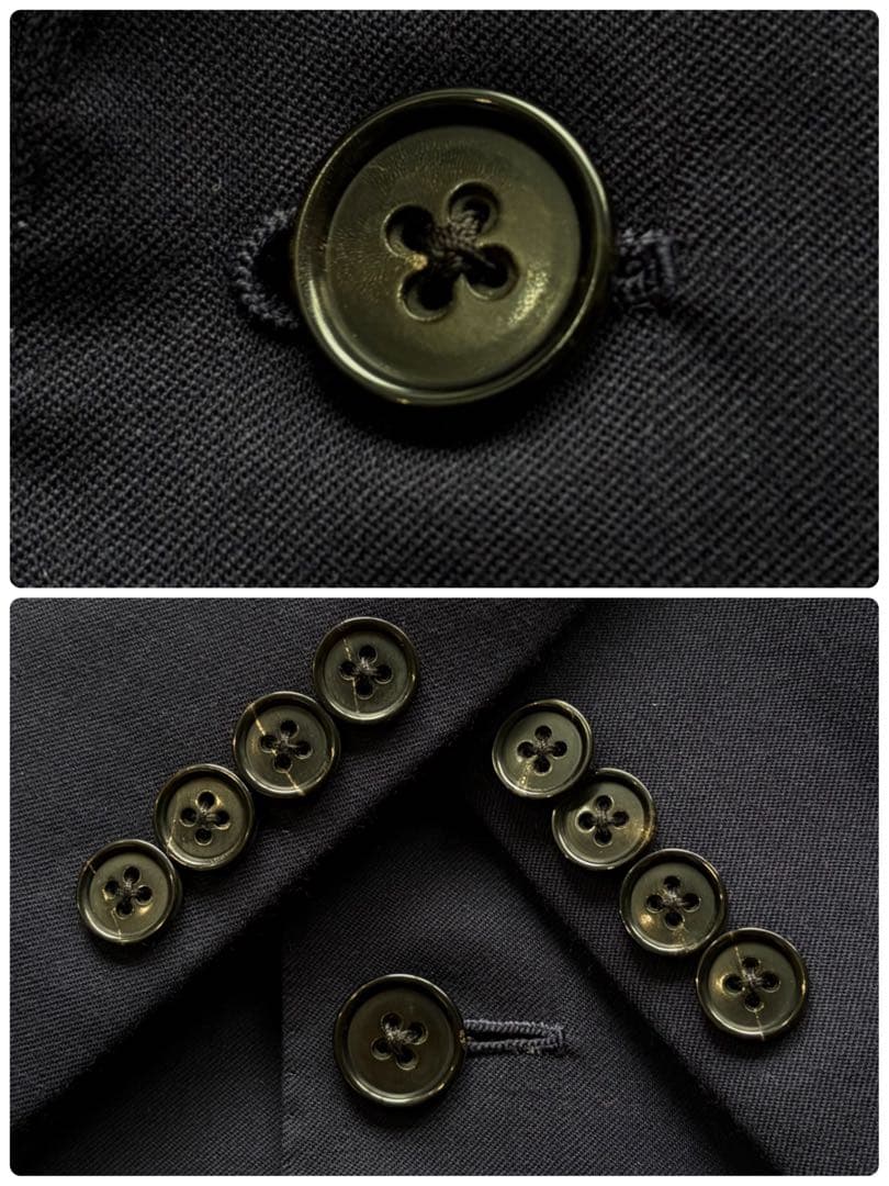 【極美品】ラルフローレンパープルレーベル テーラードジャケット ウール ネイビー