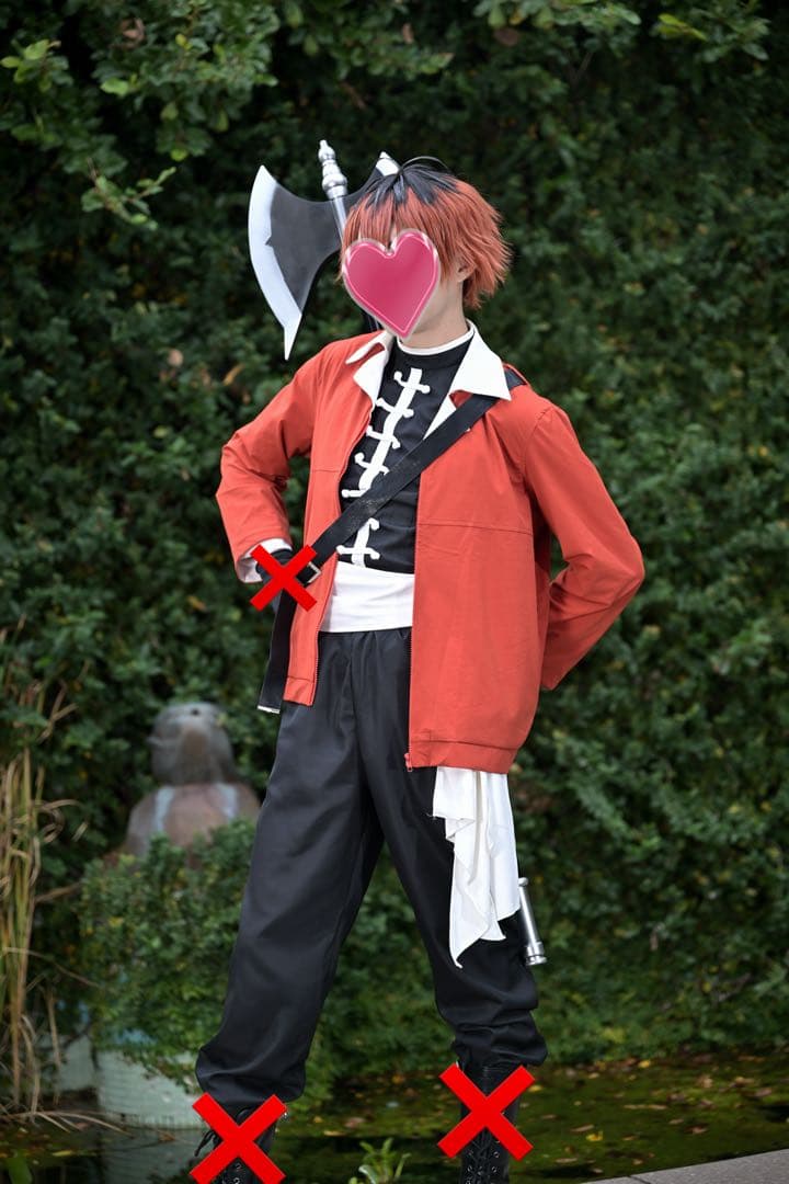 シュタルク コスプレ 三分妄想 衣装 ウィッグ 武器