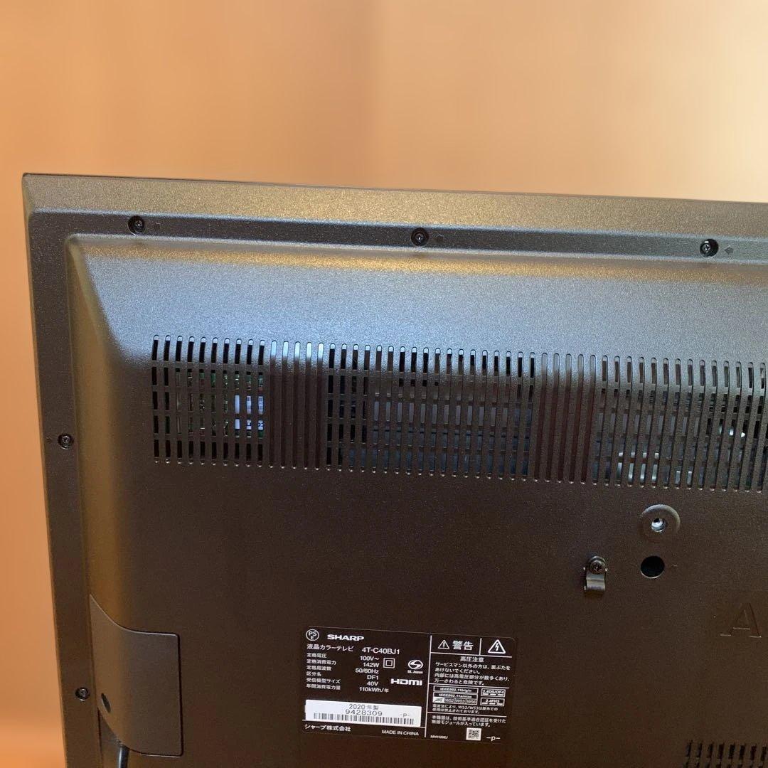 液晶テレビ40型 SHARP AQUOS 4T-C40BJ1