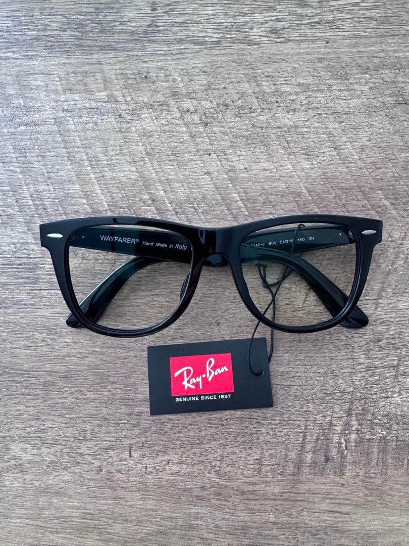 レイバン RayBan RB2140F 54 ブラック　調光レンズブラウン