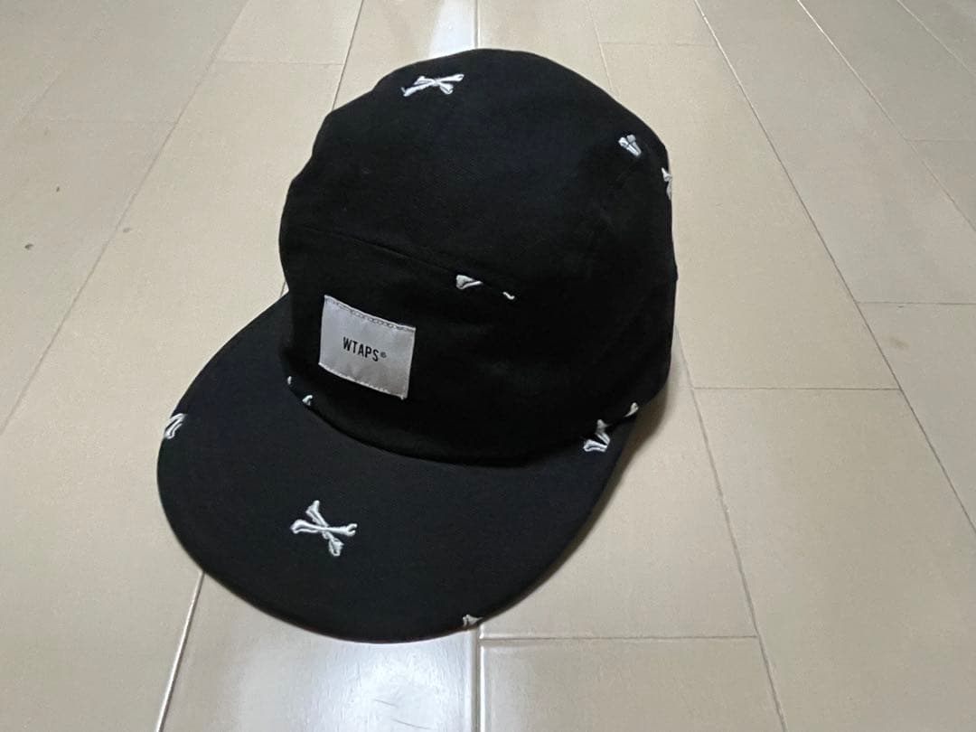 WTAPS T-5 CAP CROSS BONE BLACK クロスボーン　黒
