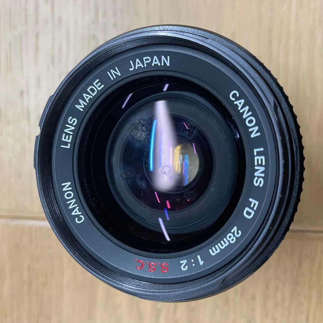Canon FD 28mm F2 S.S.C. 単焦点レンズ