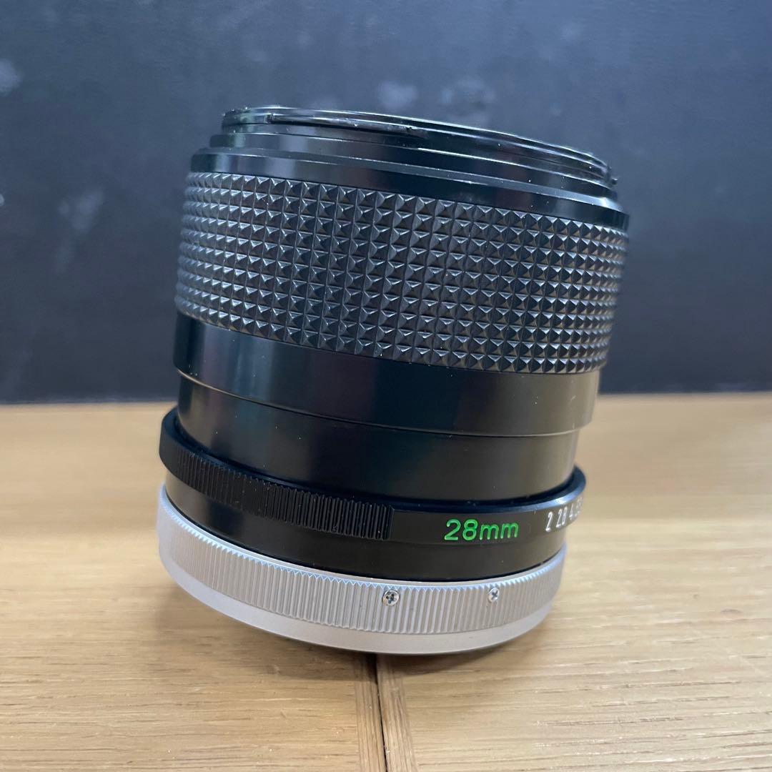 Canon FD 28mm F2 S.S.C. 単焦点レンズ