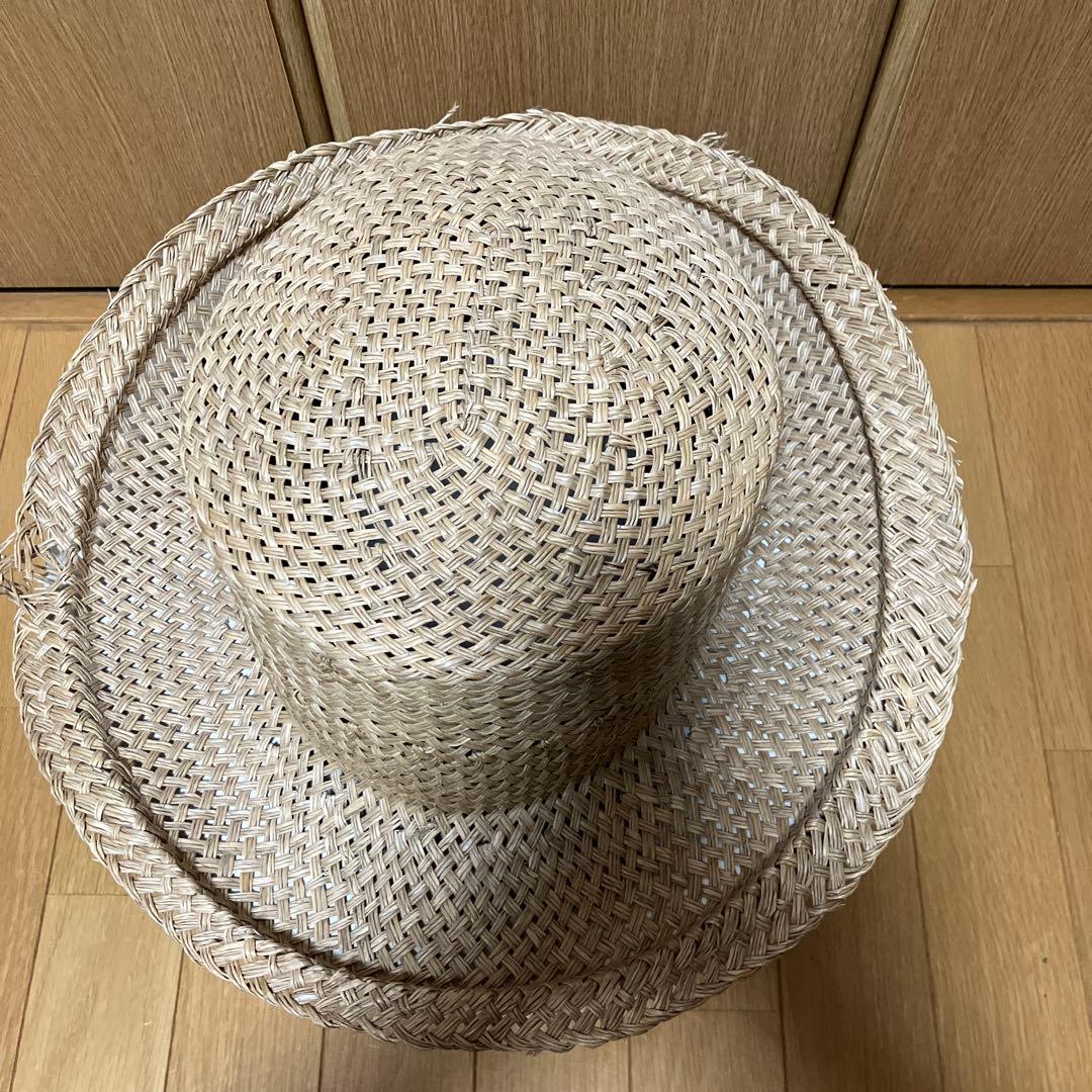 WORLD'S END ベージュ 麦わら帽子