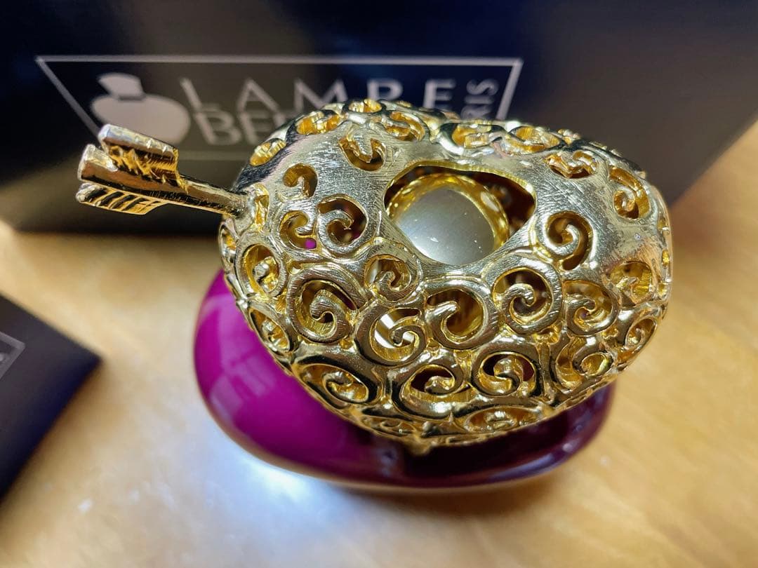 【新品未使用】ランプベルジェ　ダブルハート