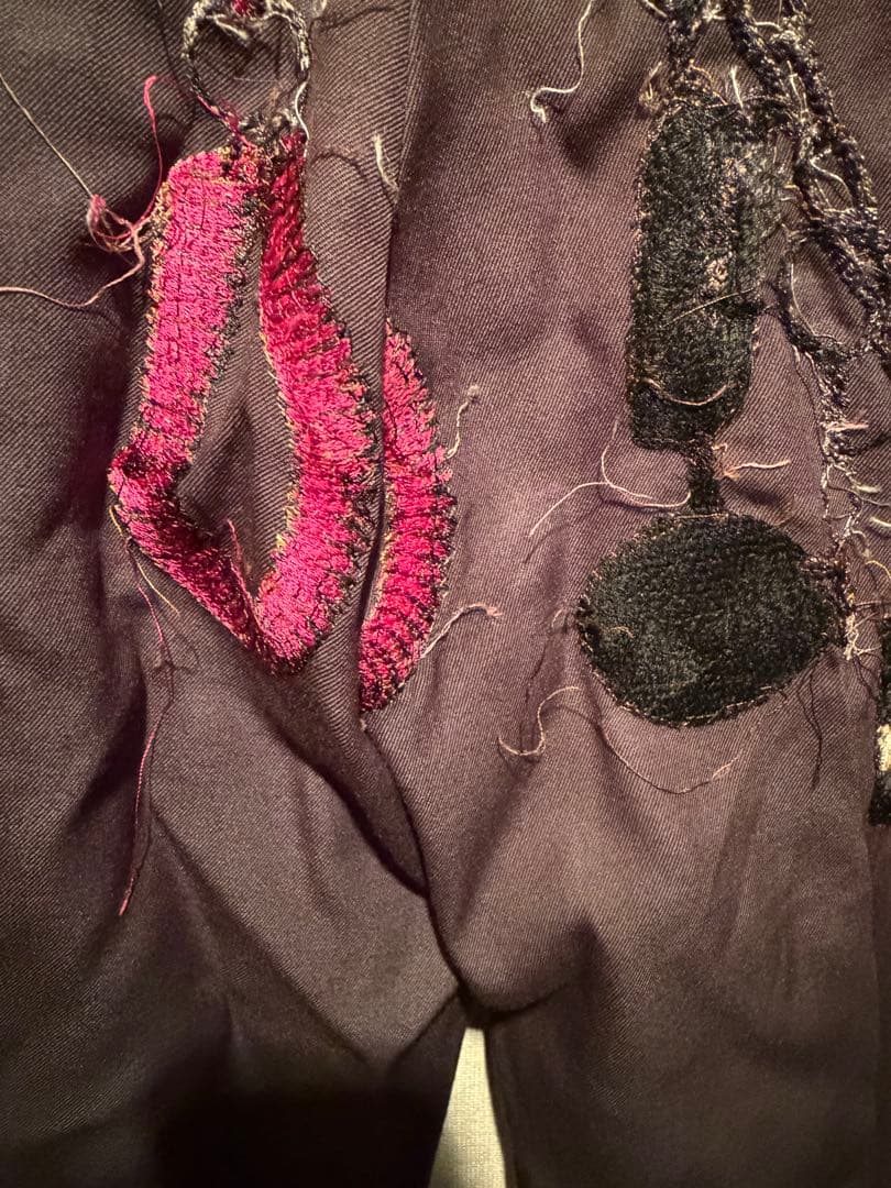 doublet 25AW Embroidered Chain チャコール パンツ