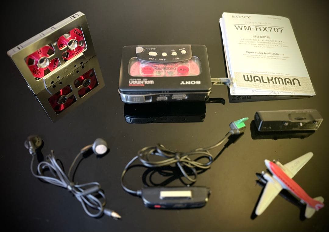 カセットウォークマン SONY WM-RX707「整備済み、完動美品」