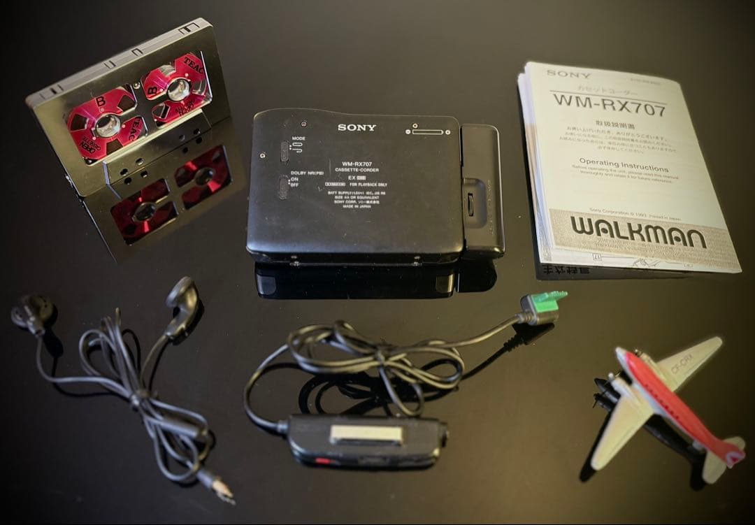 カセットウォークマン SONY WM-RX707「整備済み、完動美品」