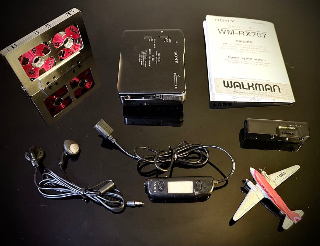 カセットウォークマン SONY WM-RX707「整備済み、完動美品」