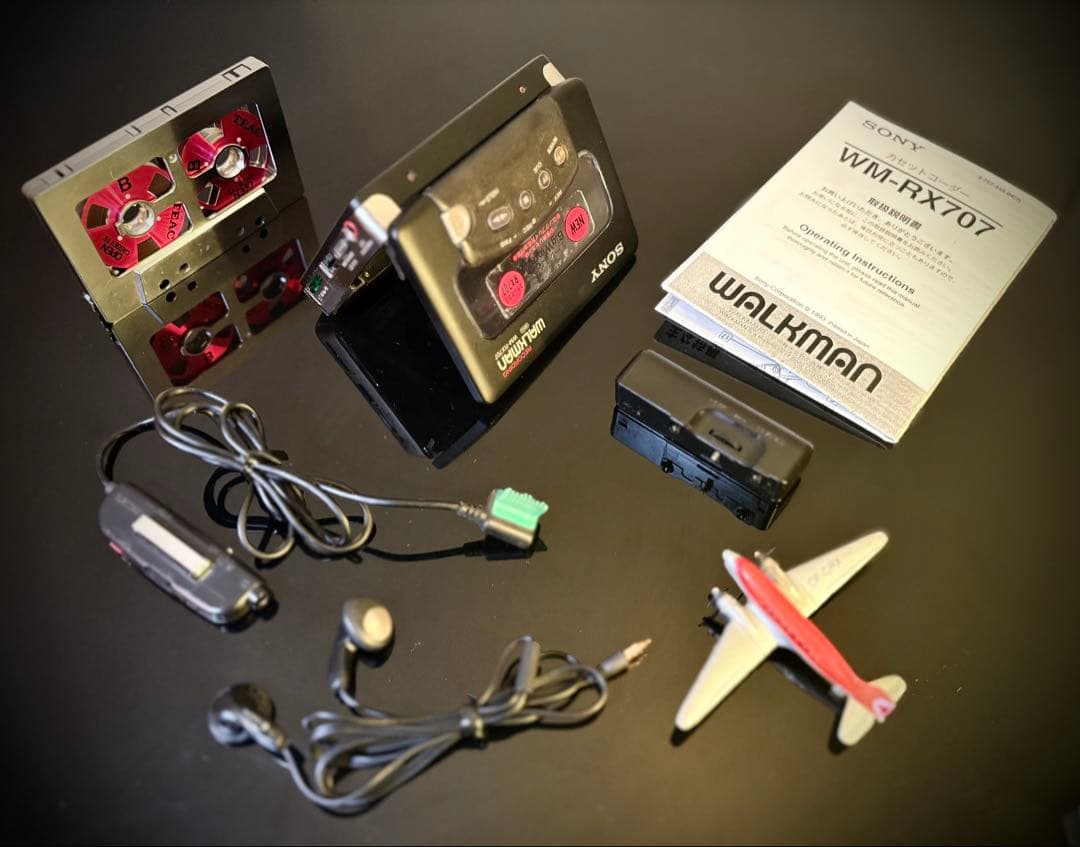 カセットウォークマン SONY WM-RX707「整備済み、完動美品」