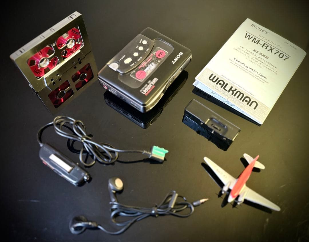 カセットウォークマン SONY WM-RX707「整備済み、完動美品」