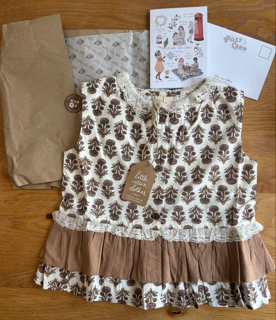 【完売商品】2025 Little Cotton Clothes ブラウス