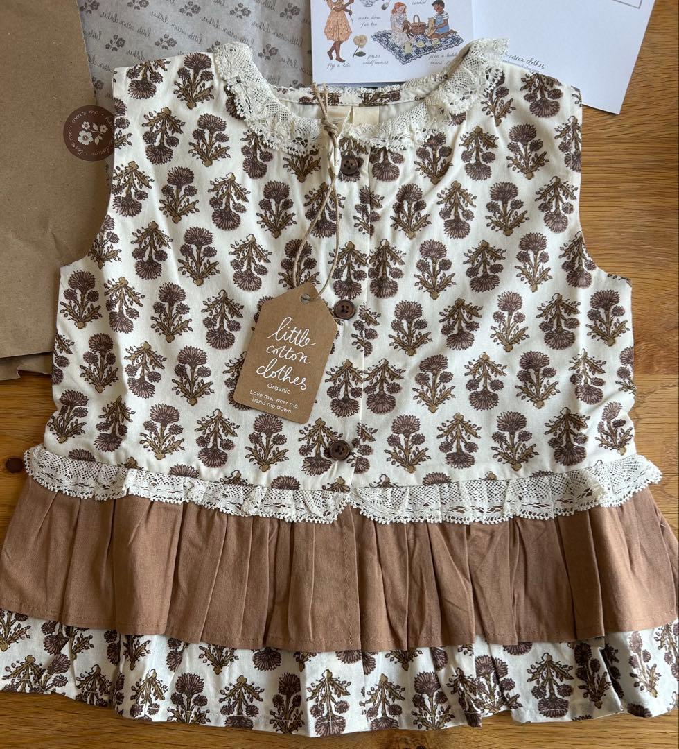 【完売商品】2025 Little Cotton Clothes ブラウス