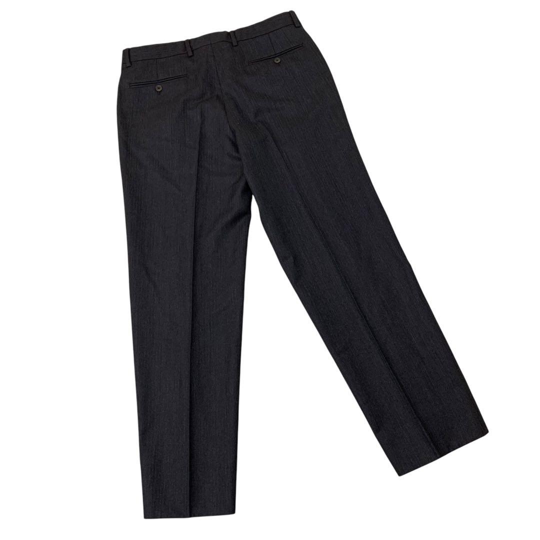 C397-8 イタリア製 HERMES エルメス アルパカ モヘア混 スラックス