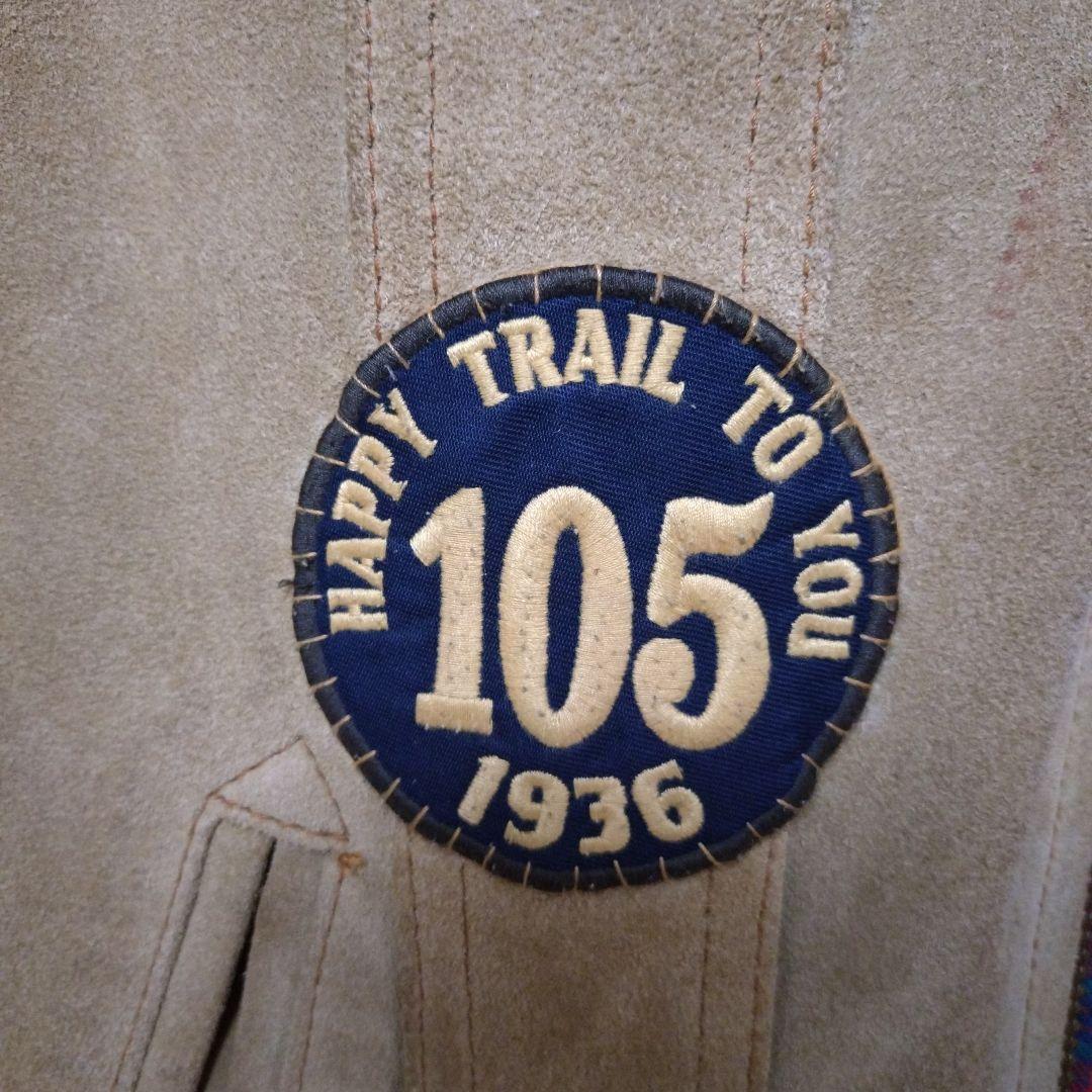 AVIREX　パッチスエードレザージャケット