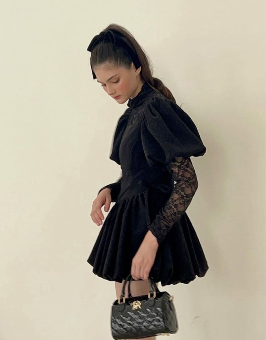 【即完売品】Treat Urself ミニワンピース