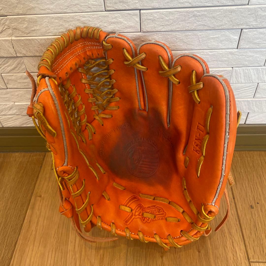 Slugger 軟式グローブ オレンジKSN-T1