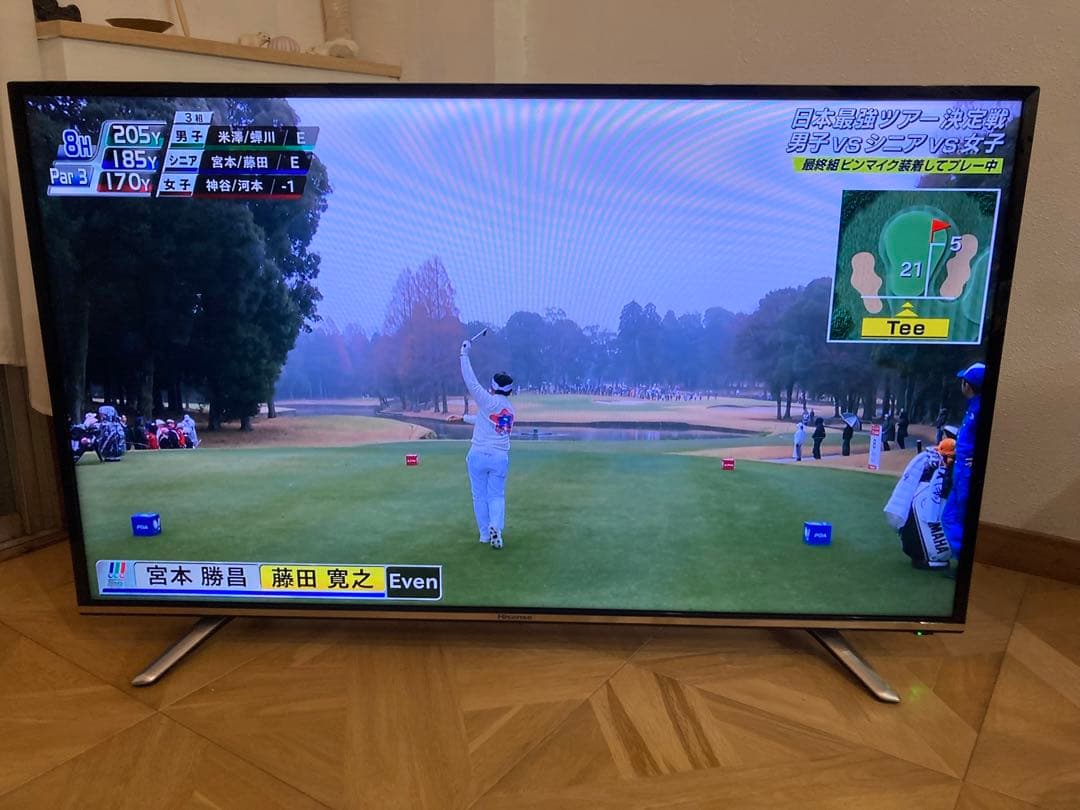 21日のみ価格】Hisense 49A50 LED液晶テレビ 49型