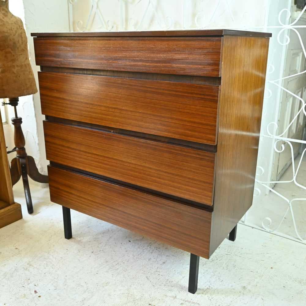 B*o様 L3705-242 英国ヴィンテージ チェスト 4段引き出し 収納 タ