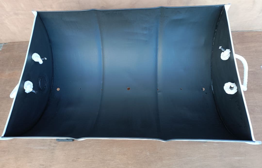 HARU品！ドラム缶remakeプランター！ホワイト＆ブラック