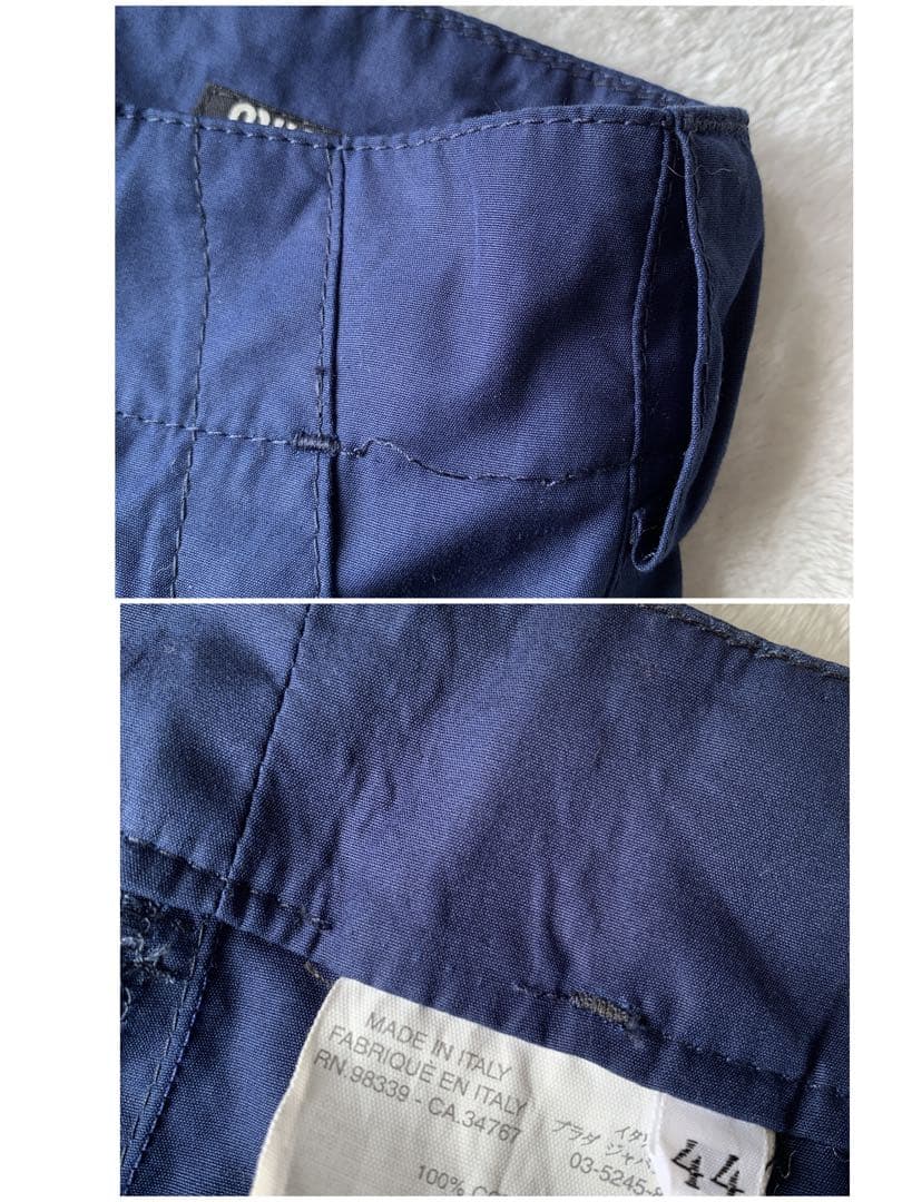 未使用 miu miu ミュウミュウ ベイカー ファティーグ パンツ ミリタリー