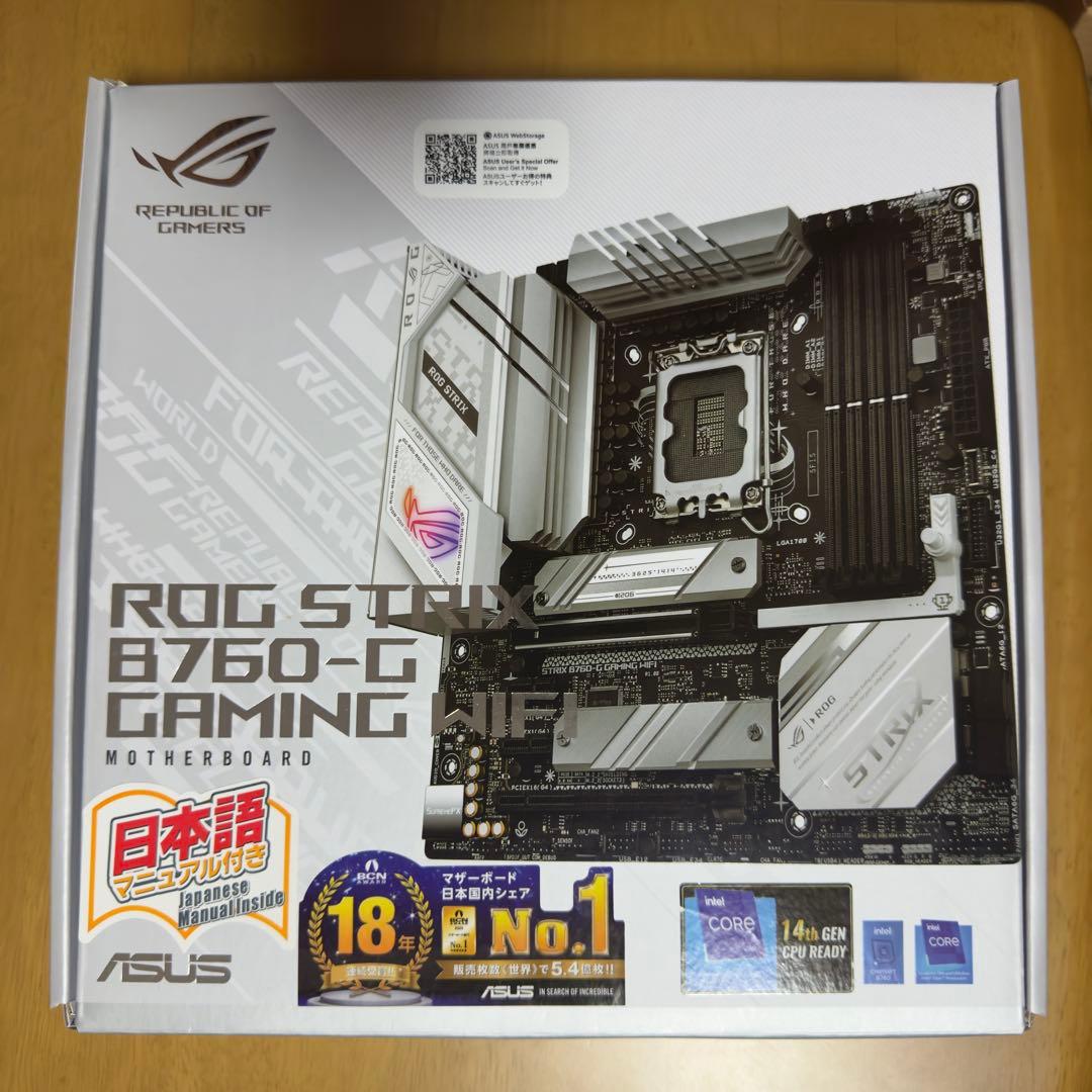 CPU i7 14700+ROG STRIX B760-G GAMING WIFI