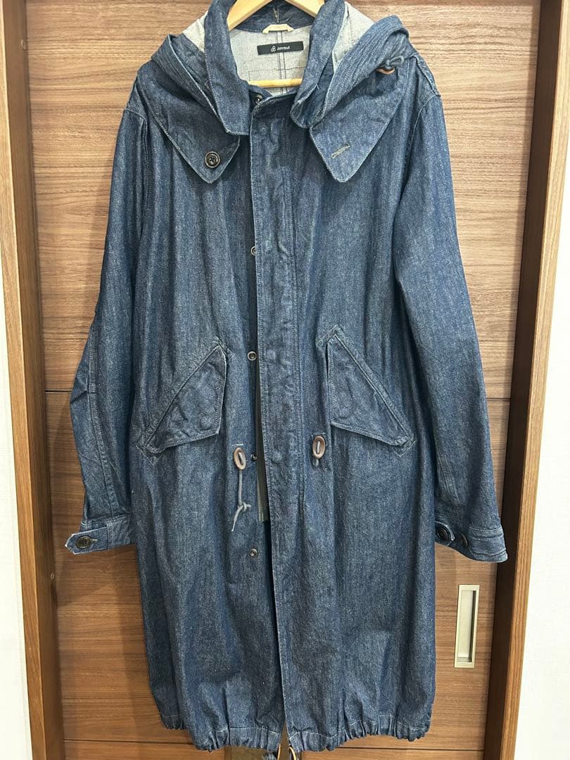 佐藤健着用 Johnbullジョンブル モッズコート インディゴデニム