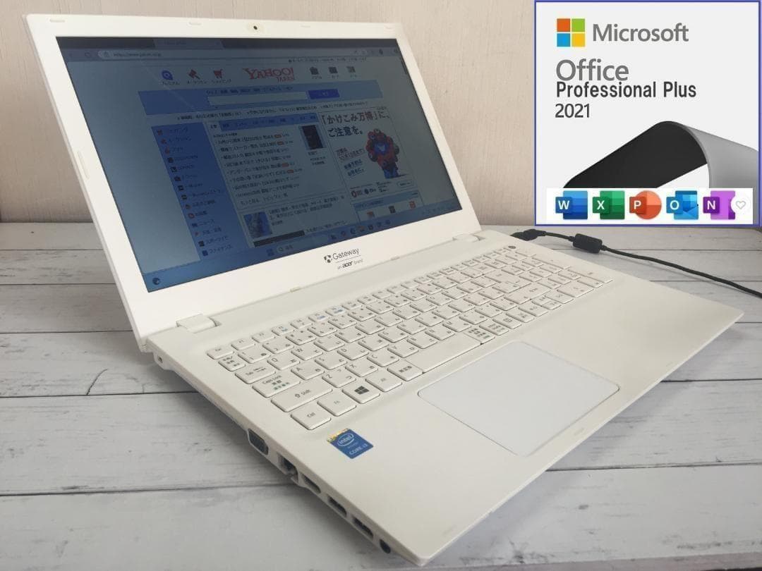 GATEWAY エイサー NE573 15.6型TFT液晶 フルサイズノートPC