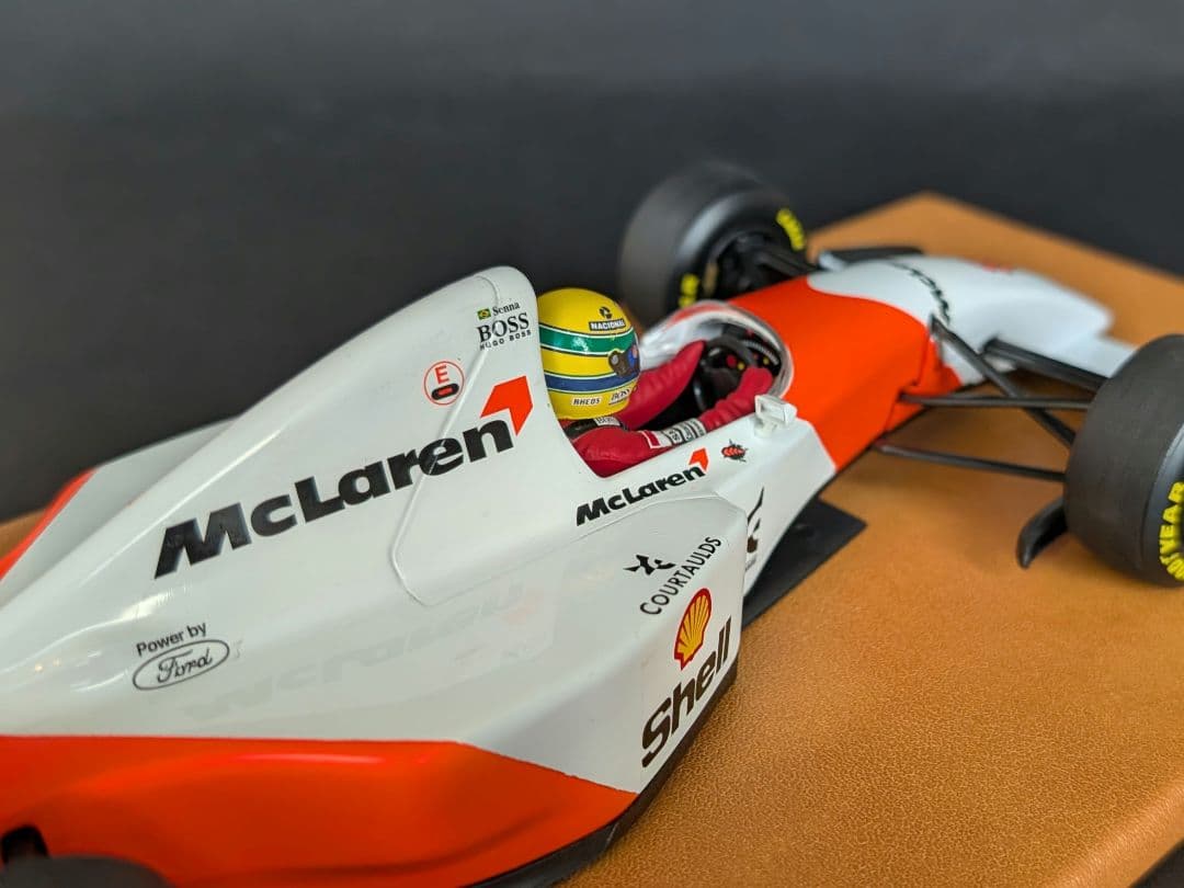 ミニチャンプス 1/18 マクラーレン ホンダ MP4/8 1993 A.セナ