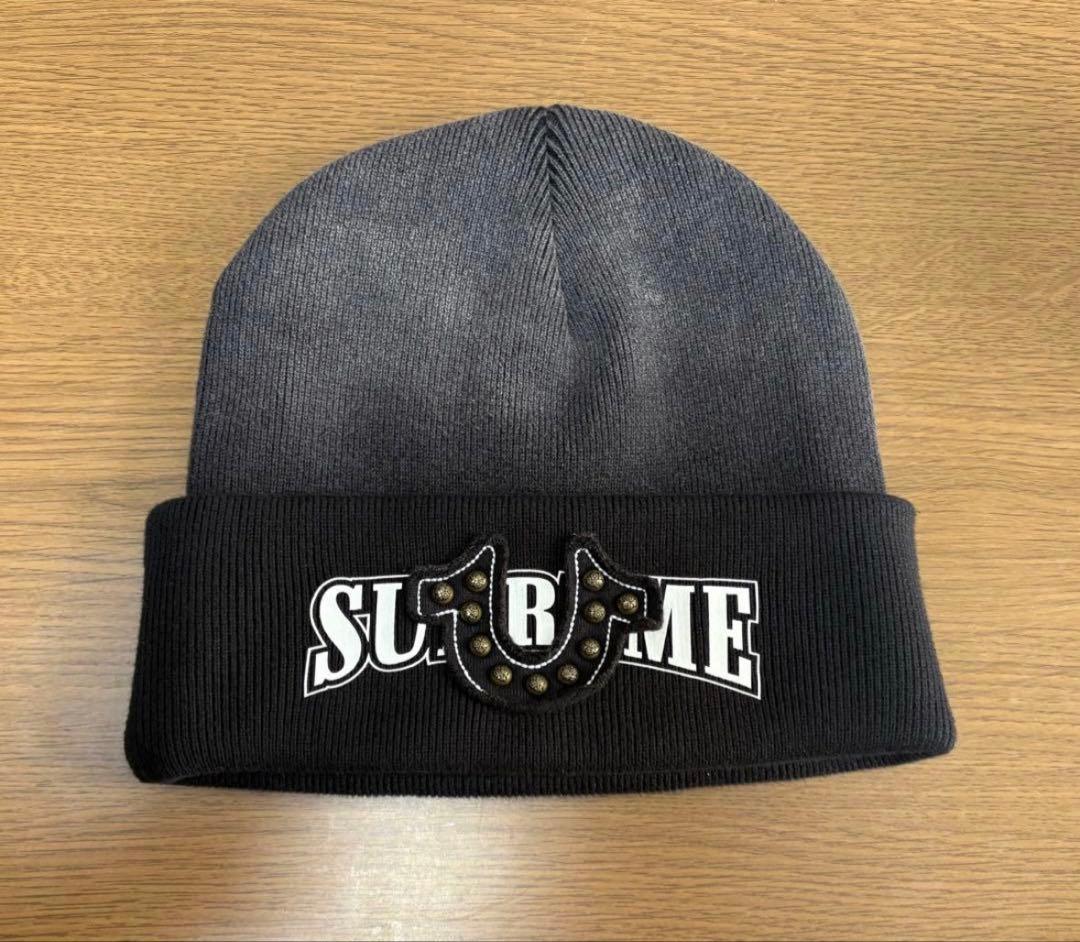 supreme true religion コラボニット帽